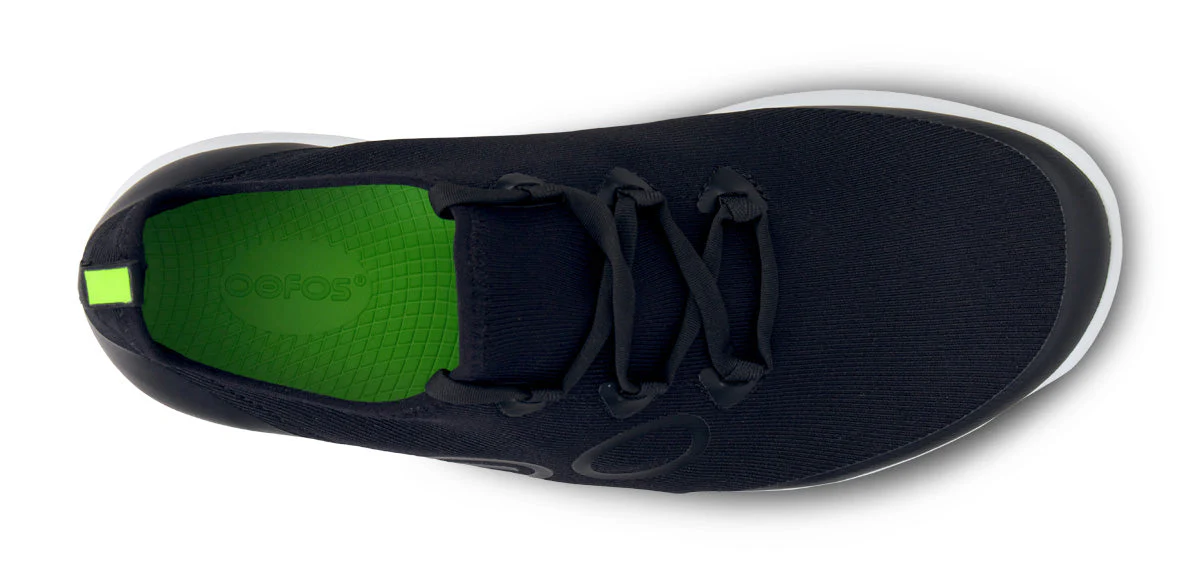 Men's OOmg Sport Lace Shoe - White Black - Image 4