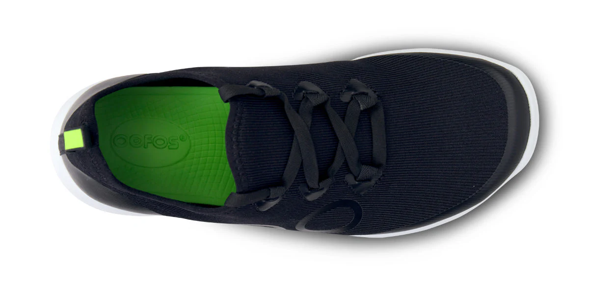 Women's OOmg Sport Lace Shoe - White Black - Image 4